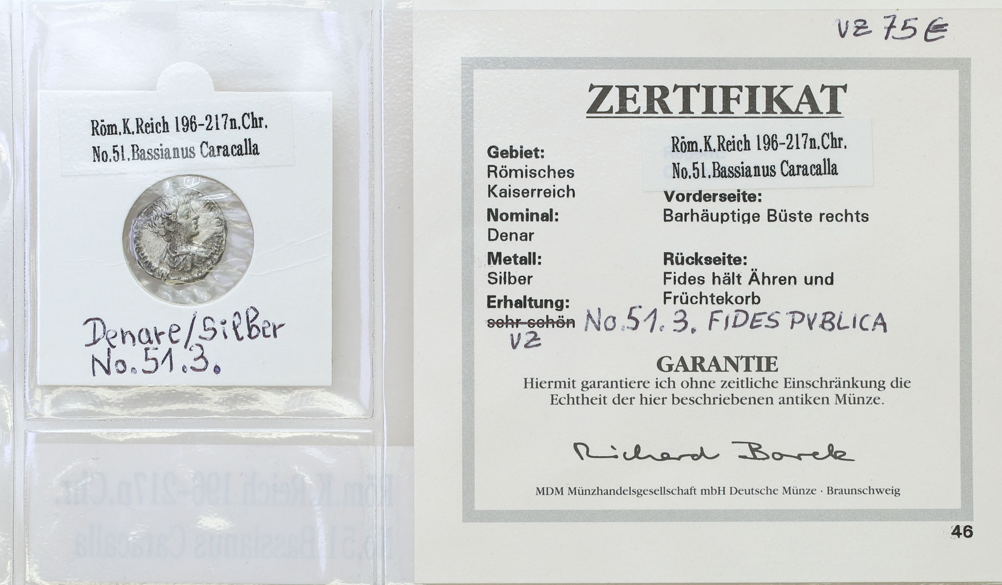 Cesarstwo Rzymskie Caracalla (196 - 217) Denar Rzym